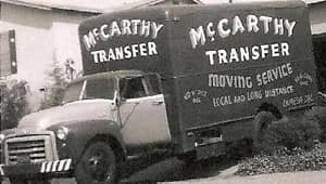 McCarthy's Moving and Storage 1950s